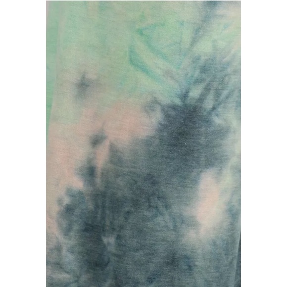 Teal Green Wide Leg Relaxed Palazzo Lounge Pants - Picture 5 of 6